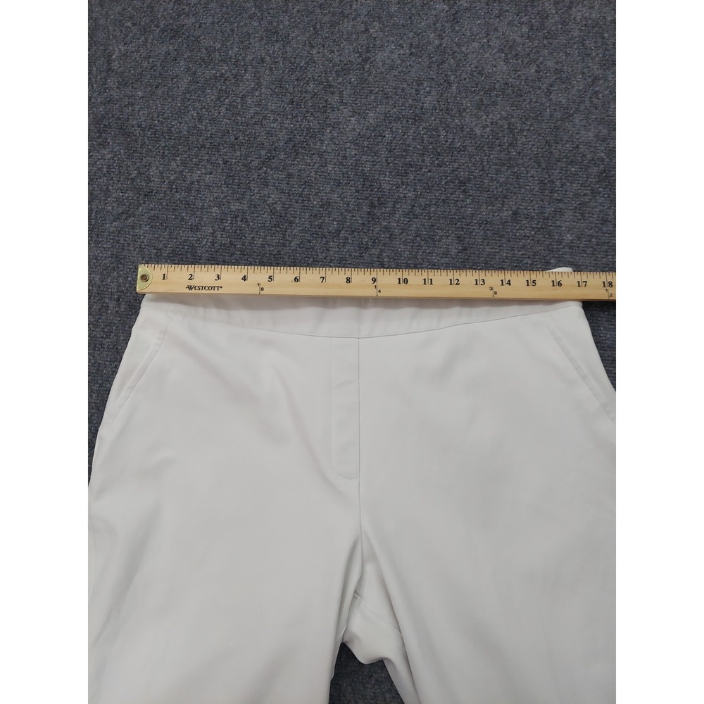 Spanx‎ Pants Womens XL White Wide Leg Cropped Pull On Shape Beach Coastal - Picture 9 of 11